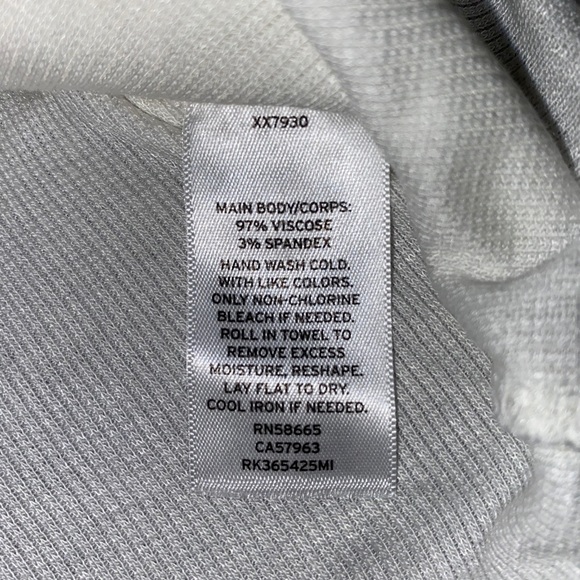 Abound Ivory Mock Neck Long Sleeve-Small - Picture 2 of 4